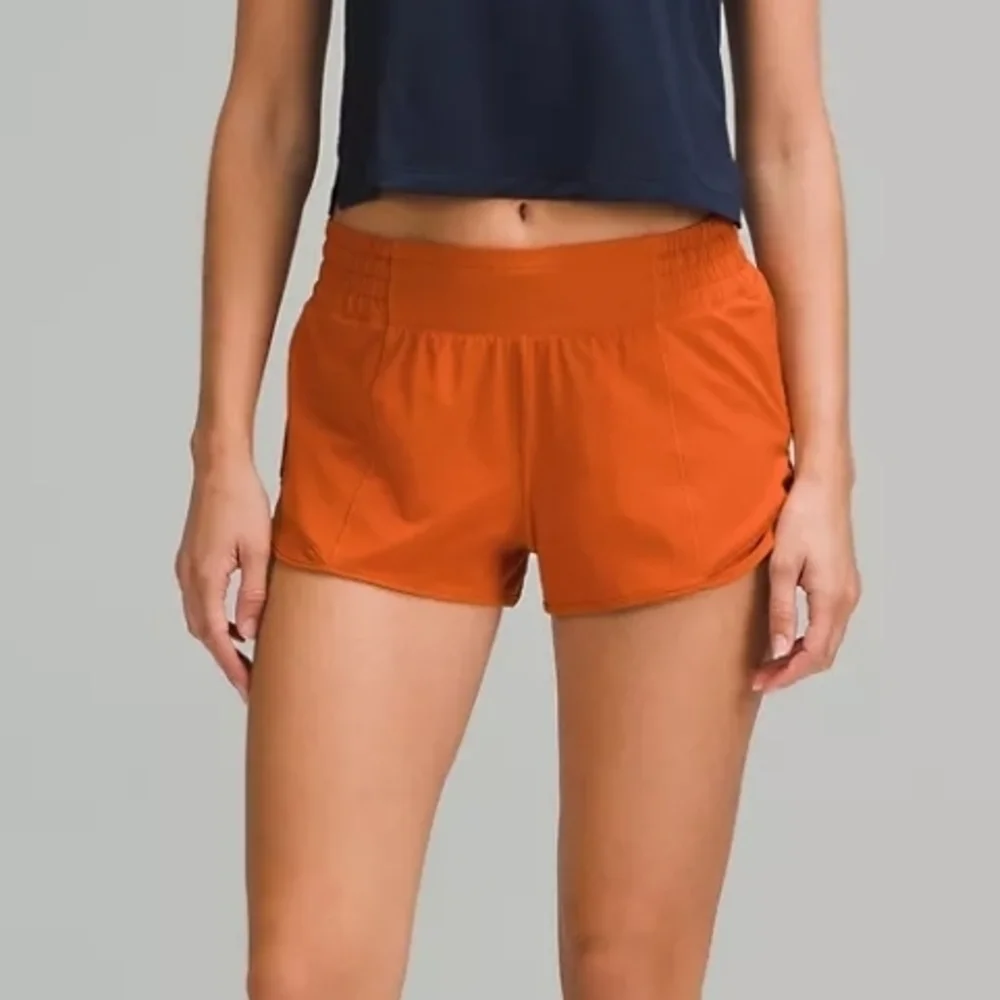 Lululemon Hotty Hot Shorts, Size 8, Blue - Picture 2 of 5